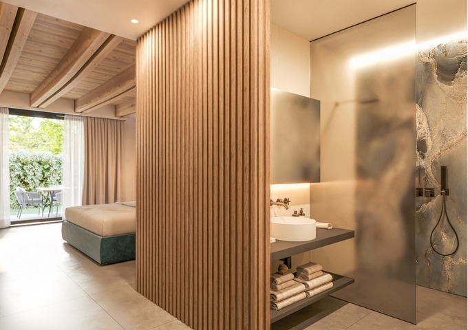 INUP Srl | Lido Ledro, benessere immersivo vista lago