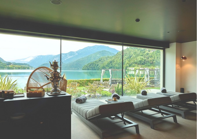 INUP Srl | Lido Ledro, benessere immersivo vista lago